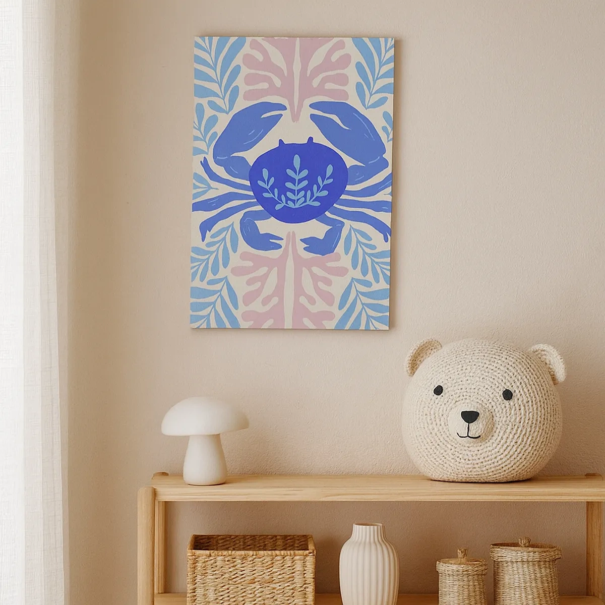 Obraz na plátne - Ako morský kvet - 50x70 cm