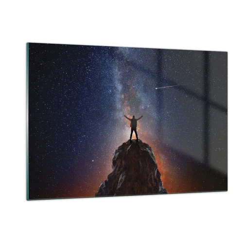 Obraz na skle - Sila je so mnou! - 120x80 cm
