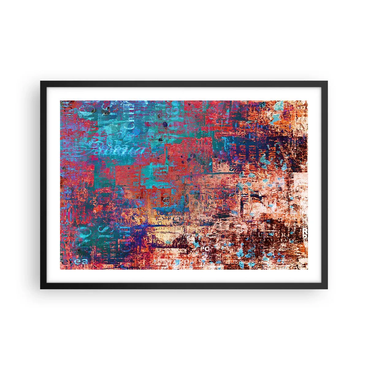 Plagát v čiernom ráme - Pamäť a zabudnutie - 70x50 cm
