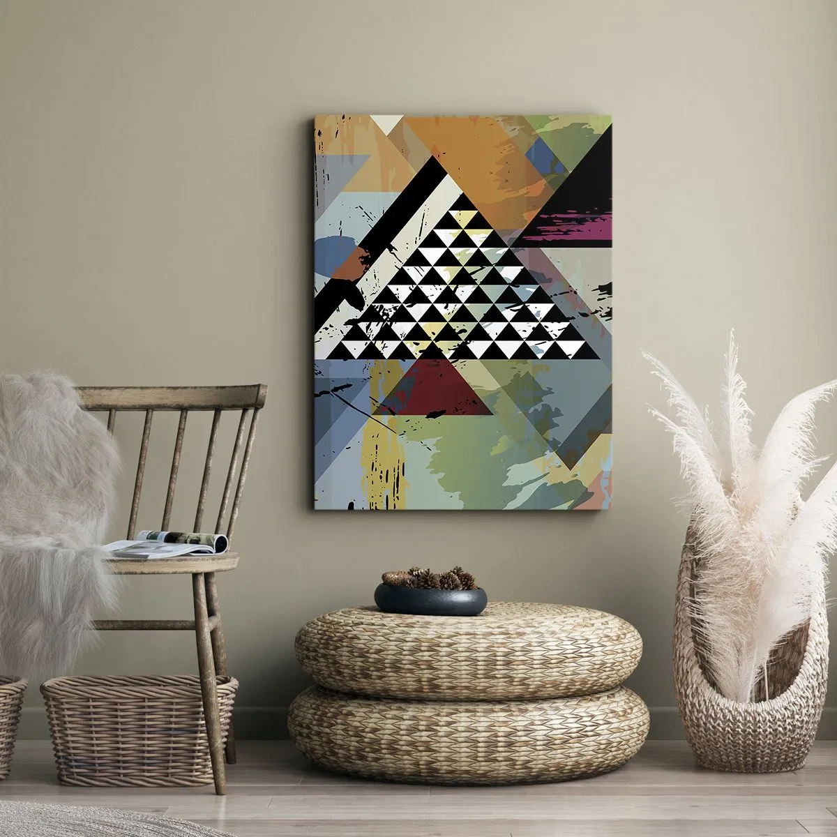 Obraz na plátne - Aké je to jednoduché - 50x70 cm