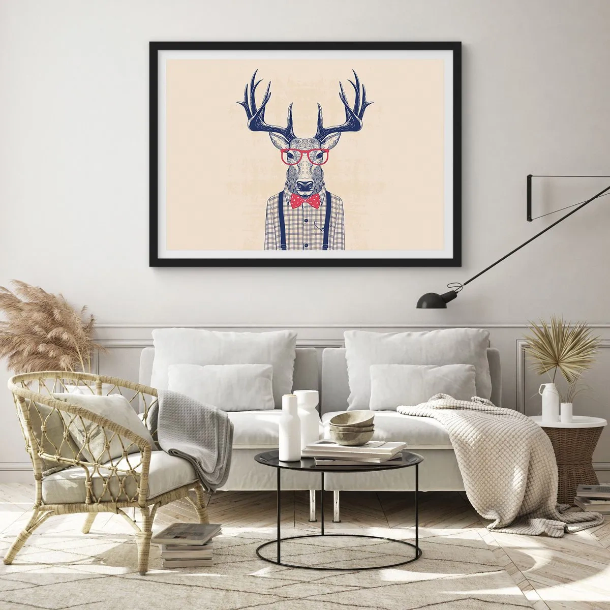 Plagát v čiernom ráme - Zábavná extravagancia - 91x61 cm