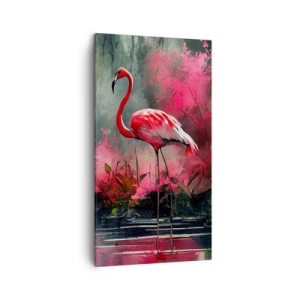 Obraz na plátne - Hodiny prírodného kúzla - 45x80 cm