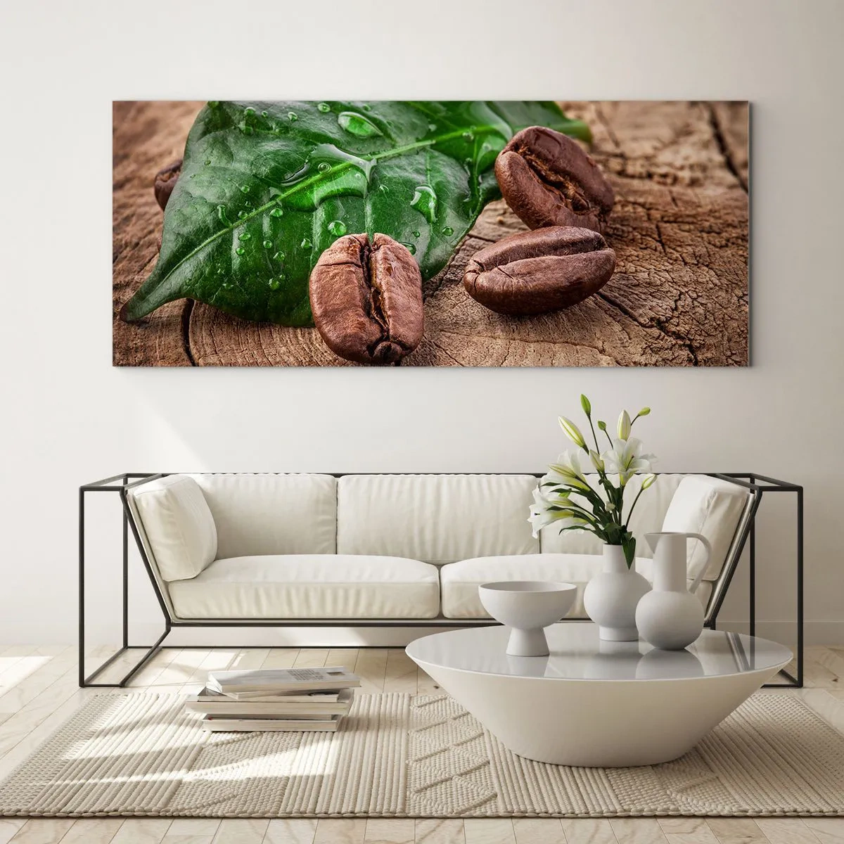 Obraz na skle - Najskutočnejšia a čierna - 90x30 cm