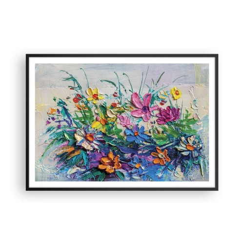 Plagát v čiernom ráme - Vôbec nie zátišie - 100x70 cm