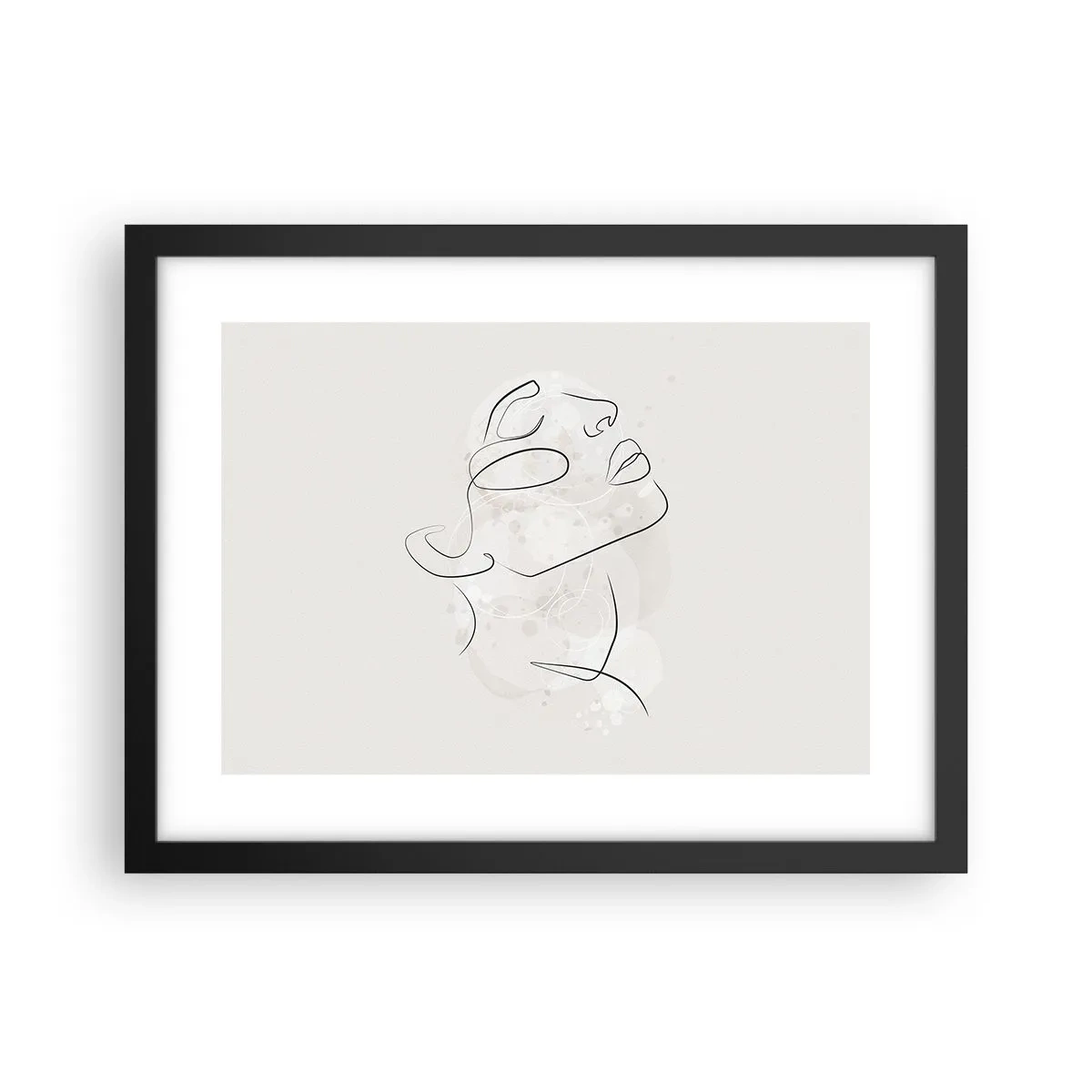 Plagát v čiernom ráme - Náčrt sna - 40x30 cm