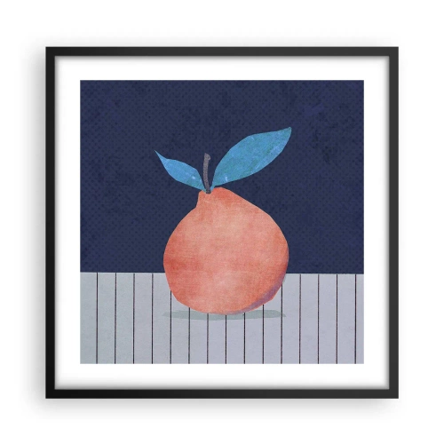 Plagát v čiernom ráme - Konvexita a rovina - 50x50 cm