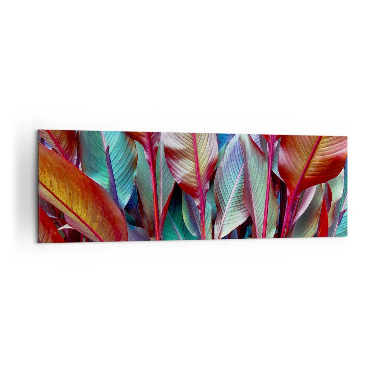 Obraz na plátne - Farebná húština - 160x50 cm