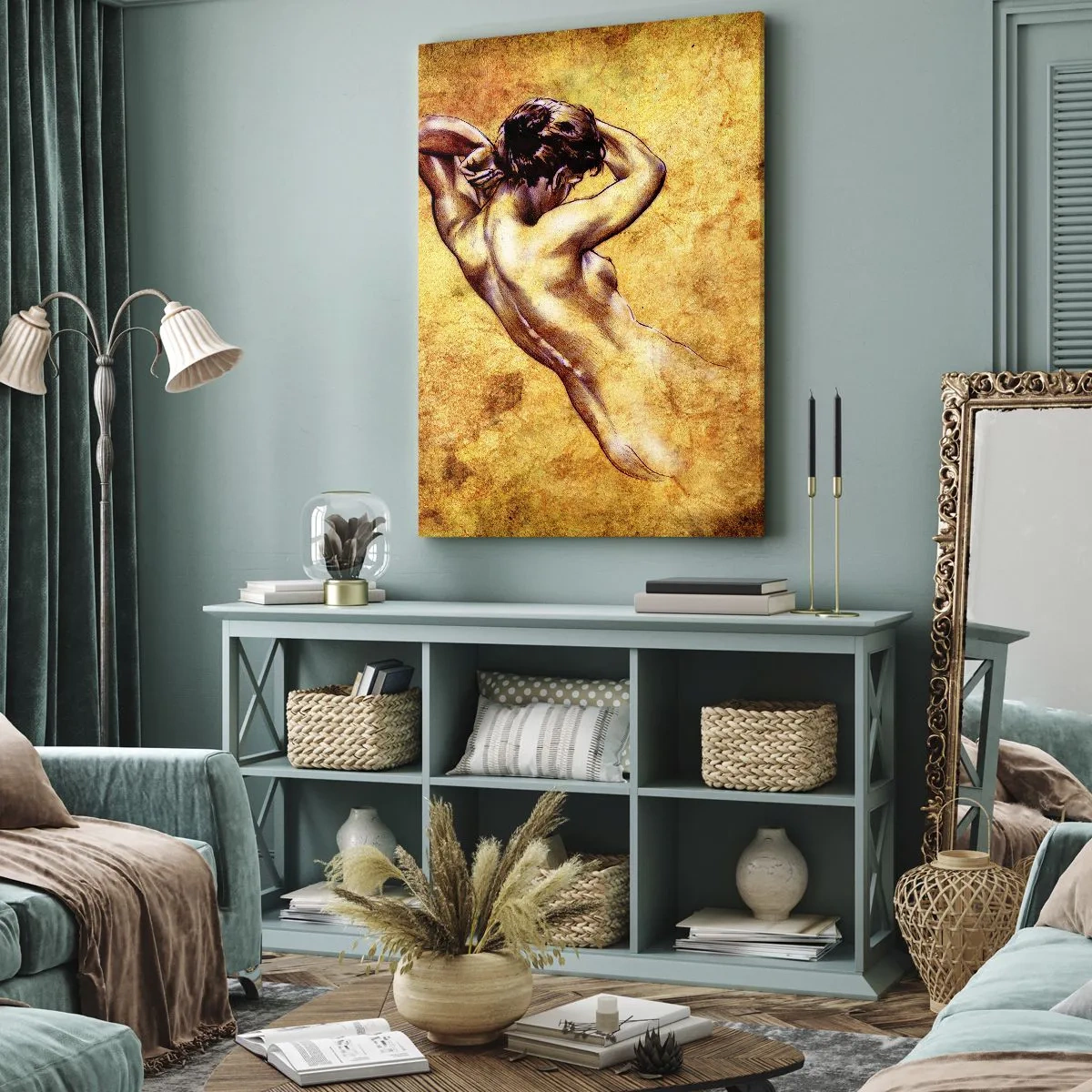 Obraz na plátne - Odhalené, ale stále tajomstvo - 50x70 cm