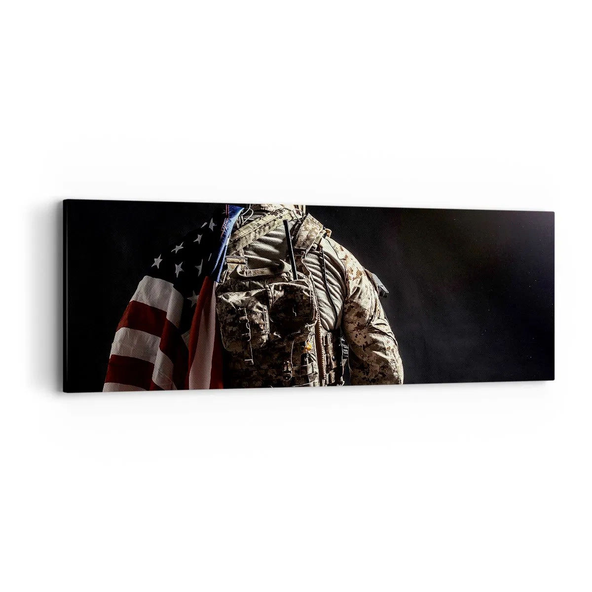 Obraz na plátne - Práve preto - 90x30 cm