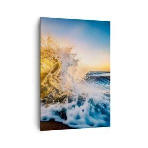 Obraz na plátne - Hra v piesku - 70x100 cm