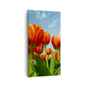 Obraz na plátne - Okrem blankytného neba nič v živote nepotrebujú - 65x120 cm