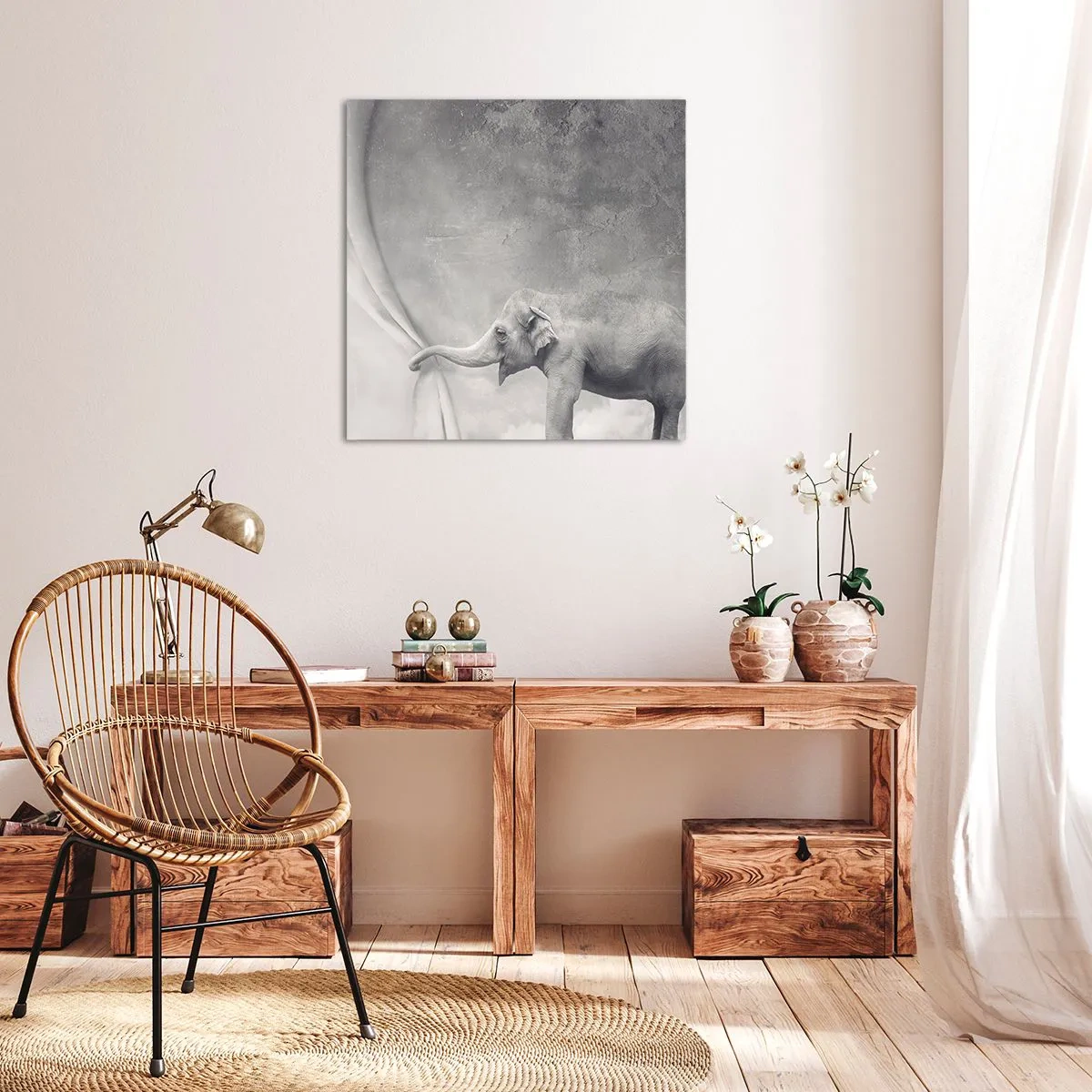 Obraz na plátne - Odhaliť tajomstvo - 50x50 cm