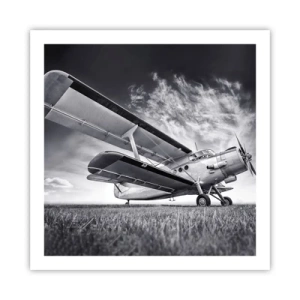 Plagát - Okrídlený pútnik - 60x60 cm