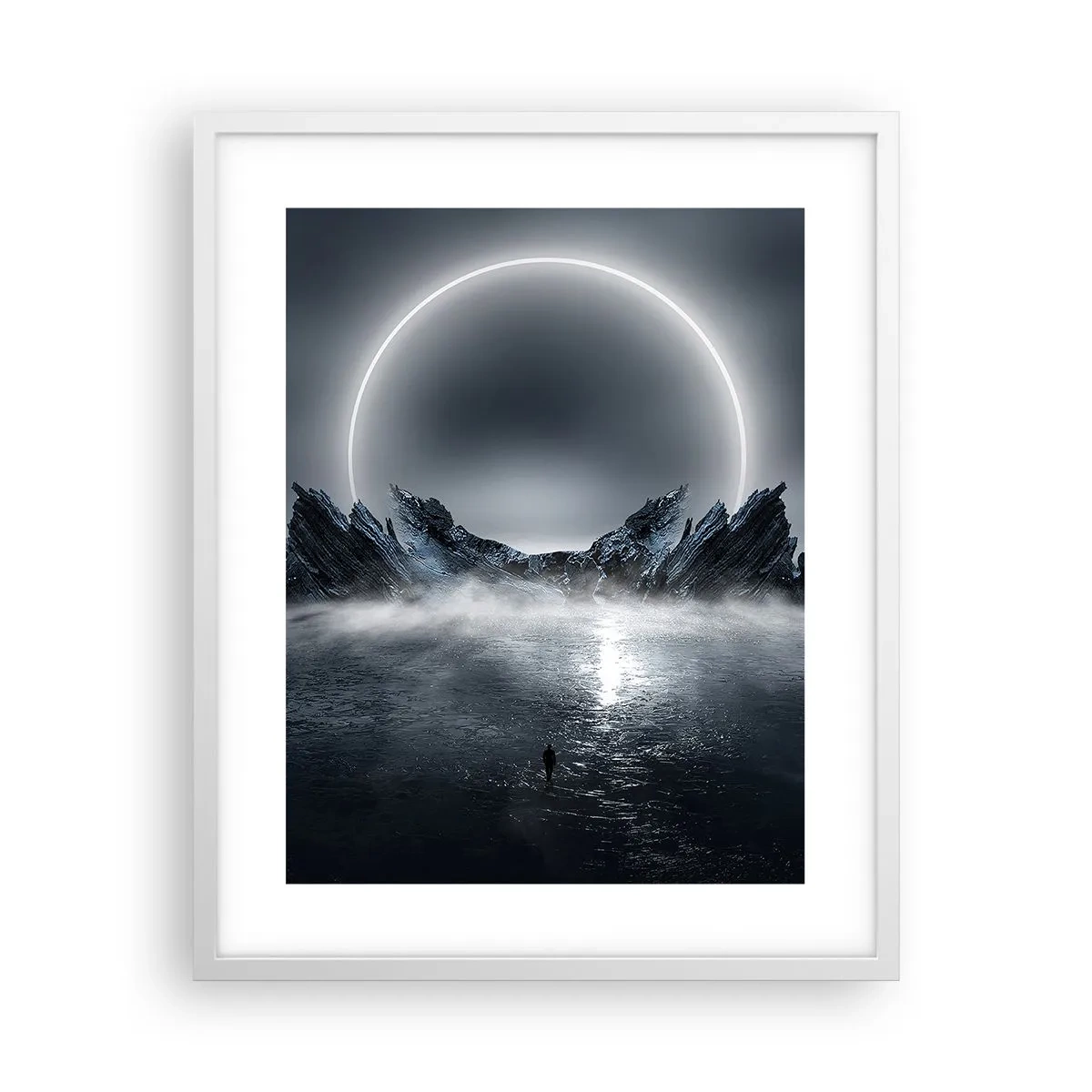 Plagát v bielom ráme - Finále príbehu - 40x50 cm