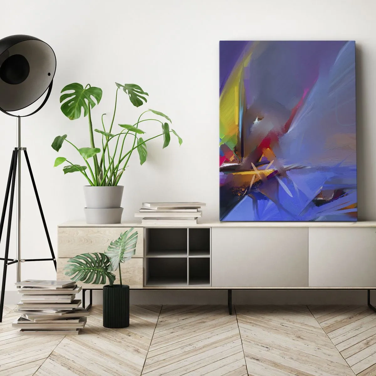 Obraz na plátne - Preletela ako vták - 50x70 cm