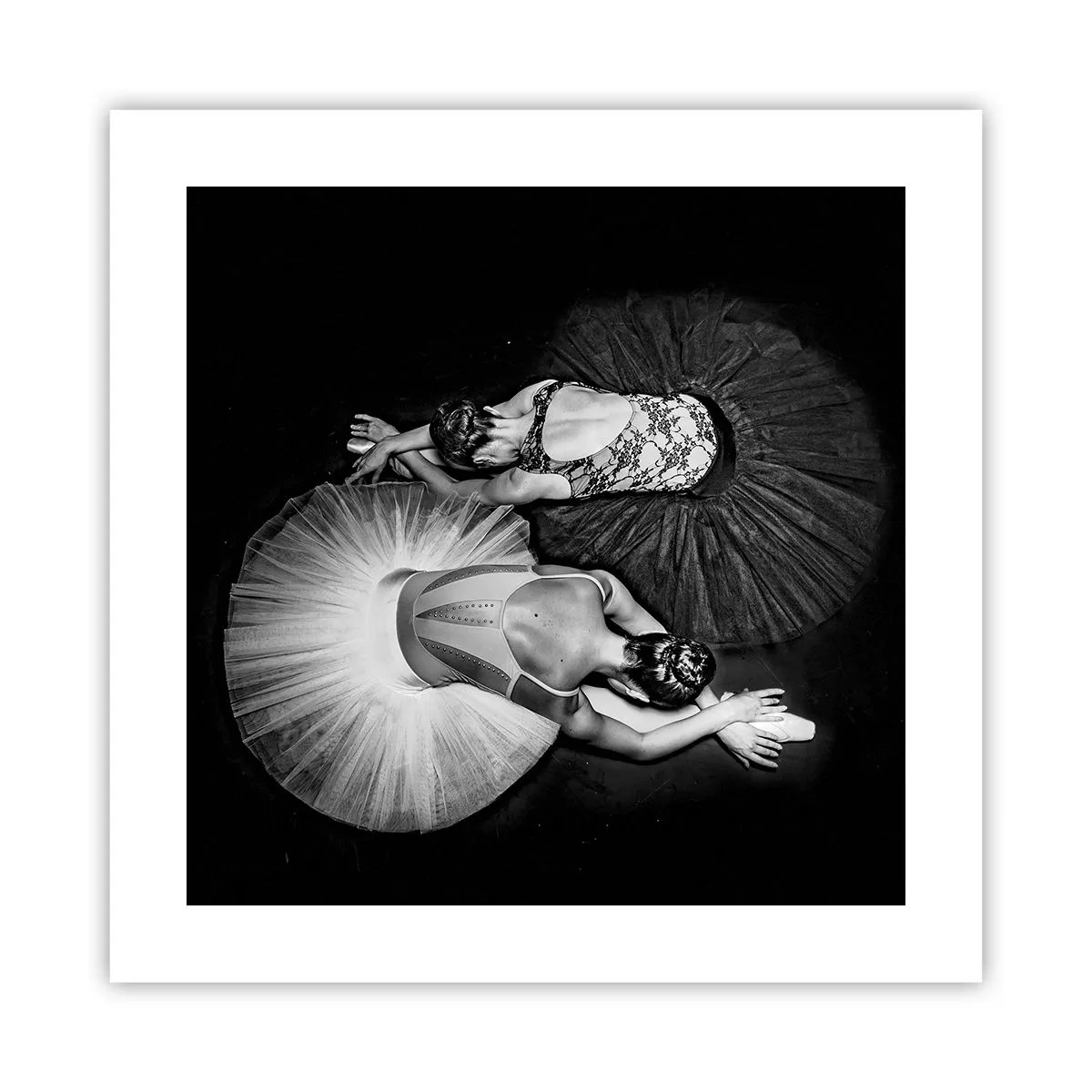 Plagát - Jin a jang – ideálna rovnováha - 40x40 cm