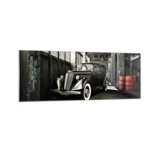 Obraz na skle - Nepominuteľná elegancia 30. rokov - 140x50 cm
