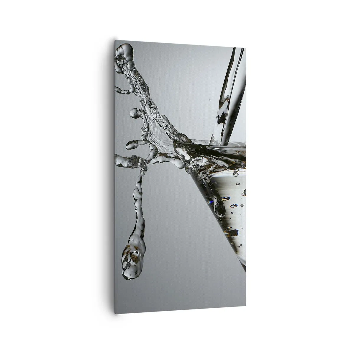 Obraz na plátne - Nad okrajom pohára - 65x120 cm