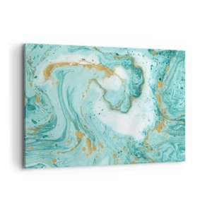 Obraz na plátne - Pod veľkou vlnou z epochy Edo - 100x70 cm