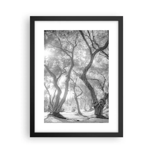 Plagát v čiernom ráme - V olivovom háji - 30x40 cm