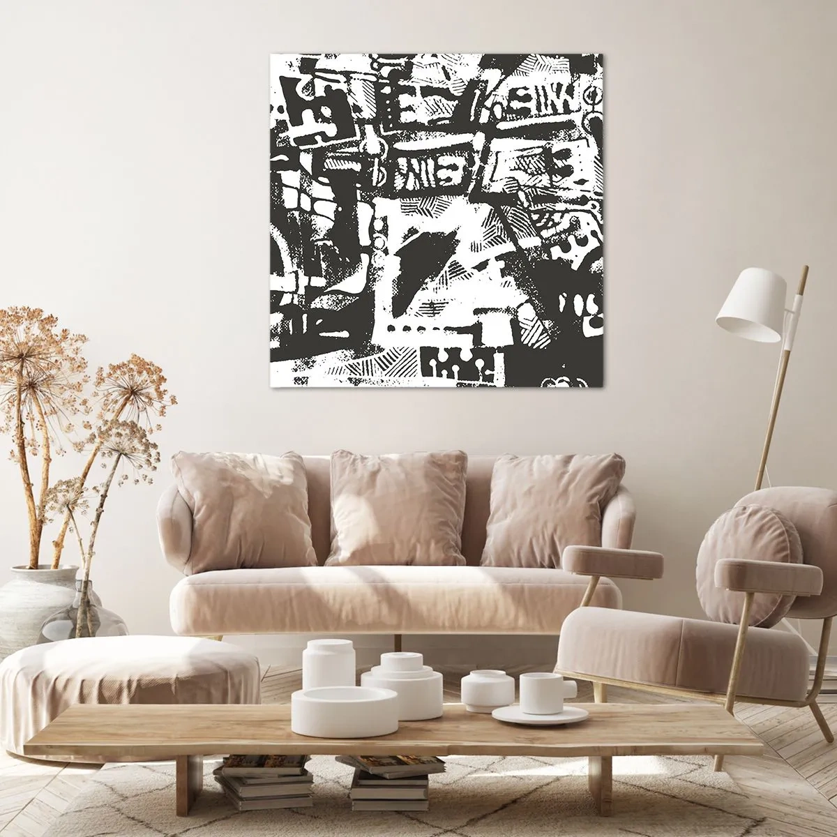 Obraz na plátne - Poriadok alebo chaos? - 70x70 cm