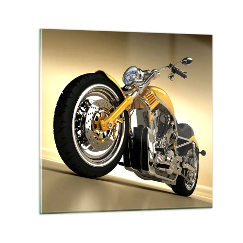 Obraz na skle - Sen o sile a rýchlosti - 60x60 cm