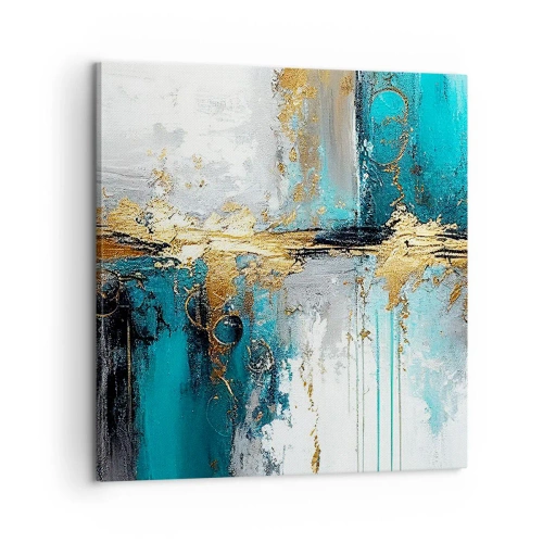 Obraz na plátne - Všetko plynie - 60x60 cm