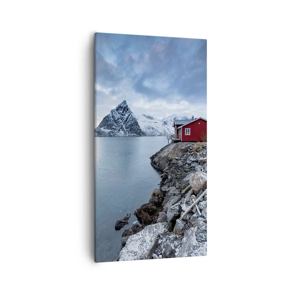 Obraz na plátne - Škandinávske útočisko - 55x100 cm