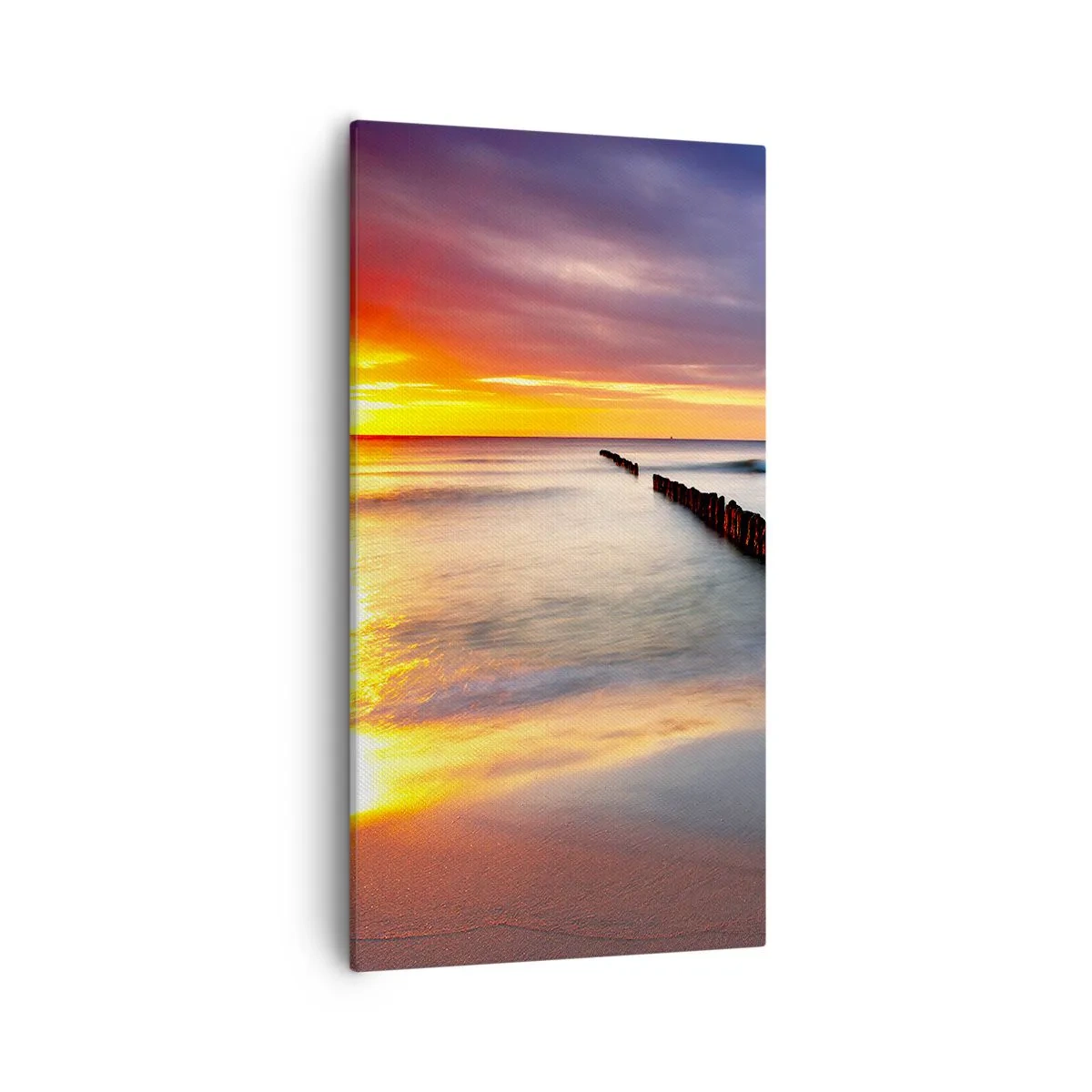 Obraz na plátne - Počúvaj ticho - 55x100 cm