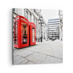 Obraz na plátne - Welcome to London - 60x60 cm