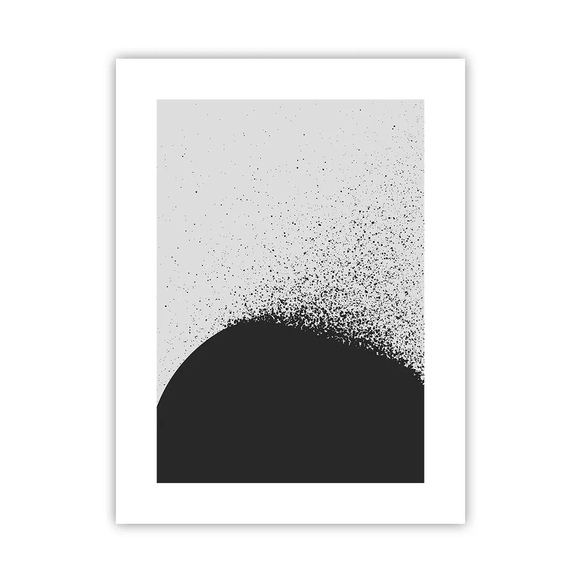 Plagát - Pohyb častíc - 30x40 cm