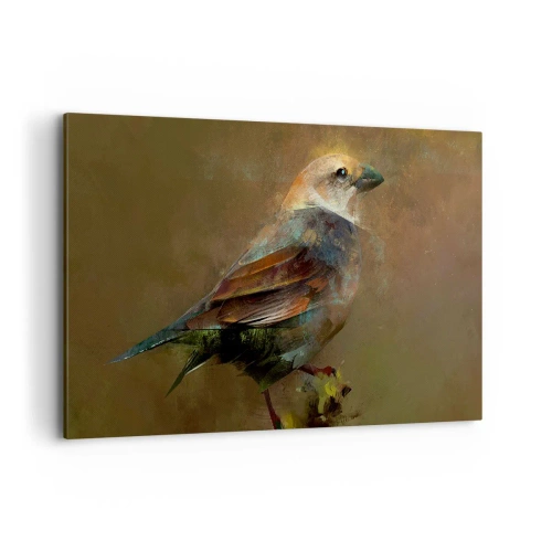 Obraz na plátne - Vrabček, maličký vtáčik - 100x70 cm