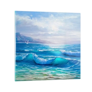 Obraz na skle - Prináša ukojenie - 60x60 cm