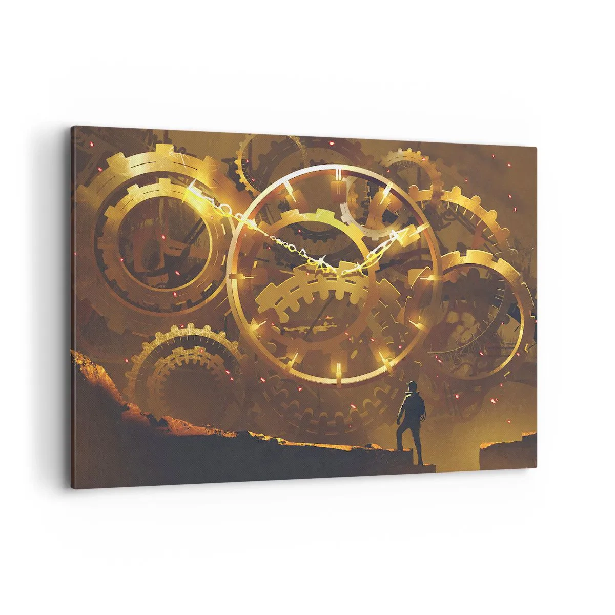 Obraz na plátne - Pri zdrojoch času - 100x70 cm