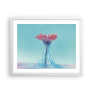 Plagát v bielom ráme - V osviežujúcom objatí - 50x40 cm