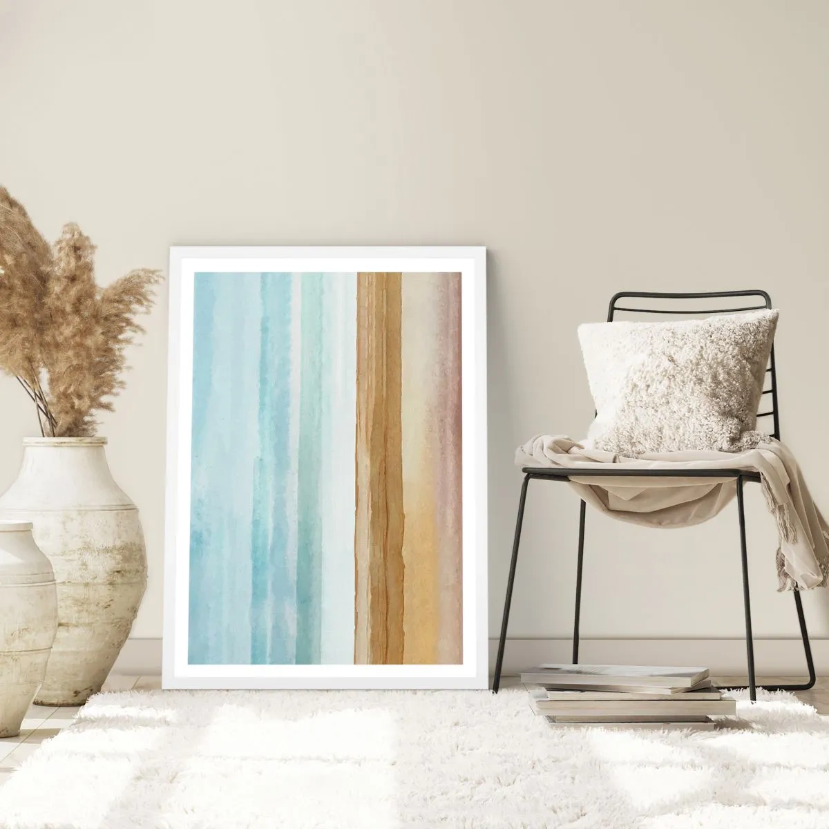 Plagát v bielom ráme - Utešenie - 70x100 cm