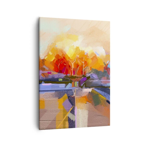 Obraz na plátne - A bola jeseň - 50x70 cm