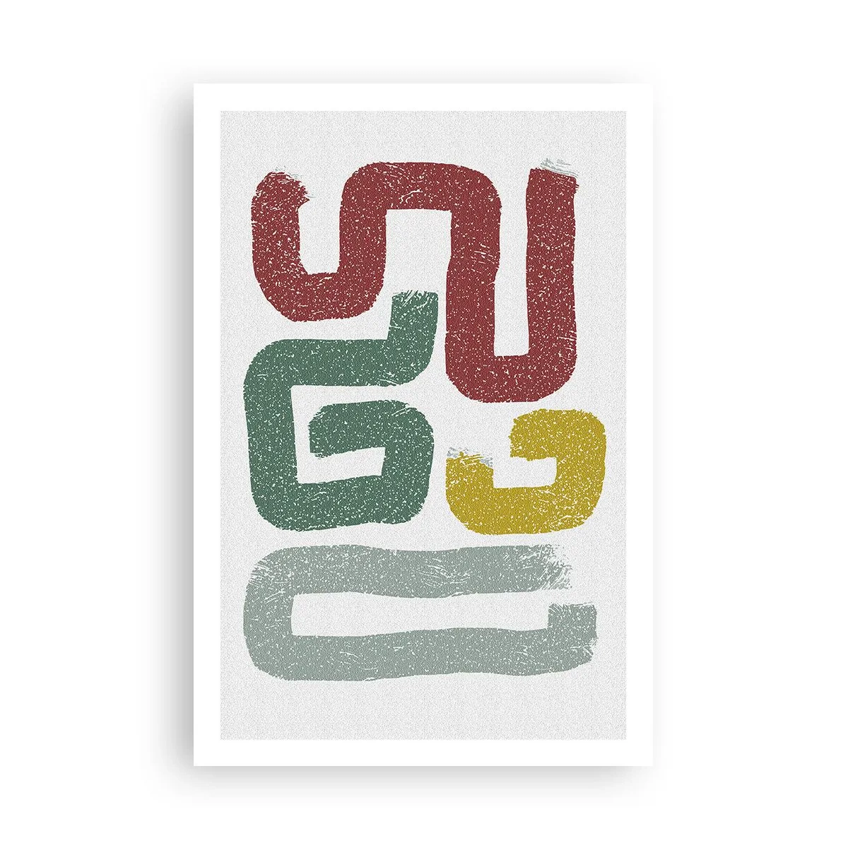 Plagát - V neznámom jazyku - 61x91 cm