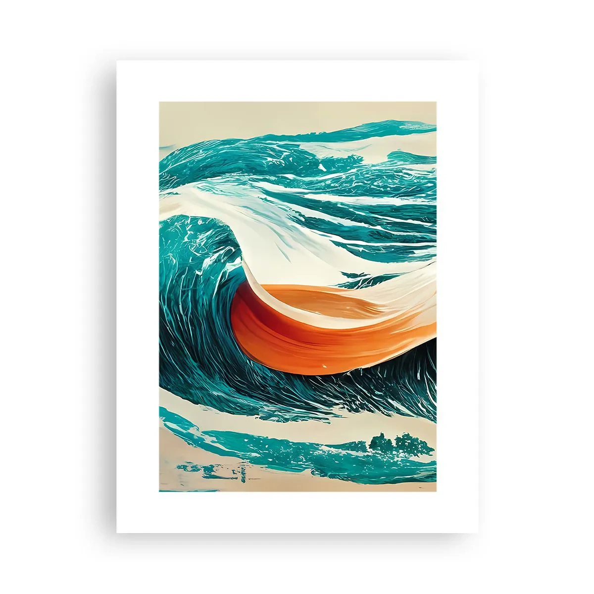 Plagát - Surferov sen - 30x40 cm