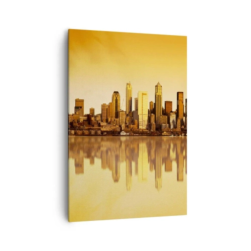 Obraz na plátne - Ticho metropoly - 70x100 cm
