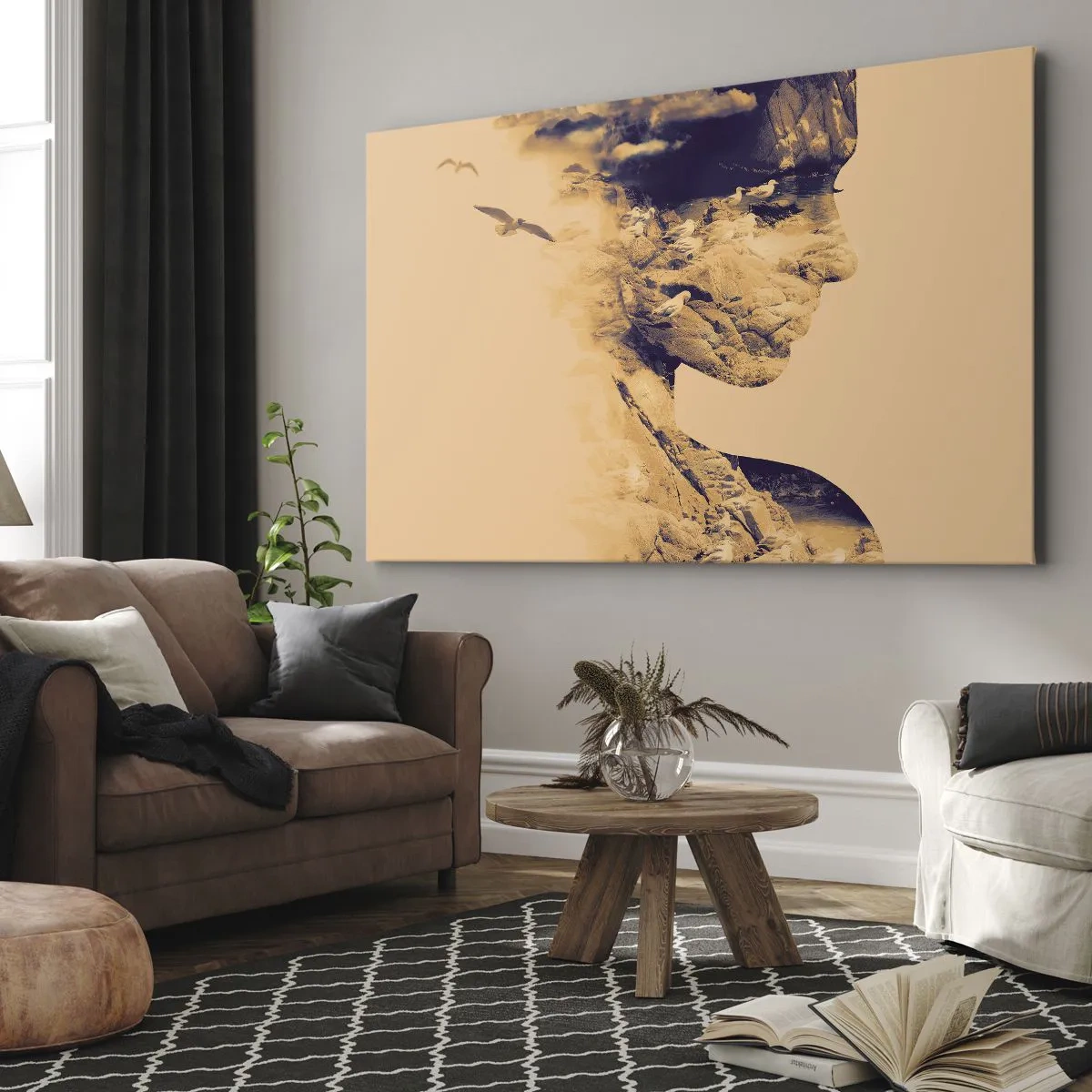 Obraz na plátne - Krásna od prírody - 120x80 cm