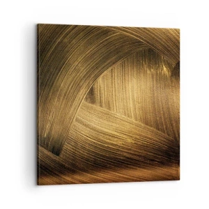 Obraz na plátne - V zlatom labyrinte - 60x60 cm