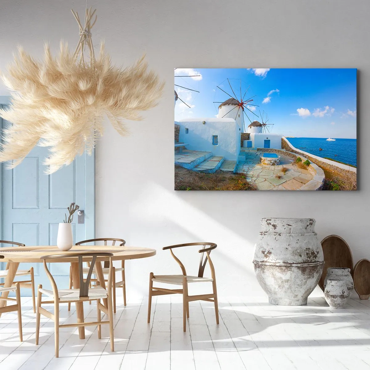 Obraz na plátne - Modrý vietor od mora - 120x80 cm