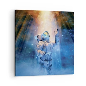 Obraz na plátne - Konečne v cieli - 60x60 cm