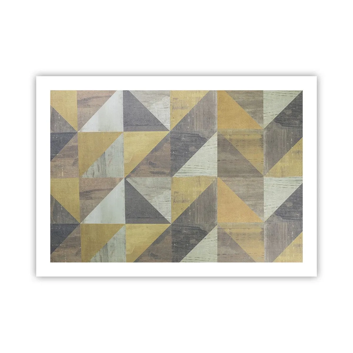 Plagát - V uhle trojuholníka - 70x50 cm