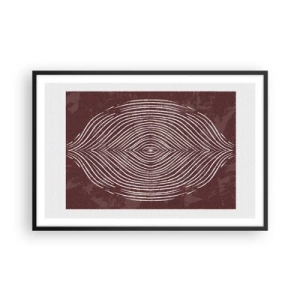 Plagát v čiernom ráme - Priestor hovorí - 91x61 cm