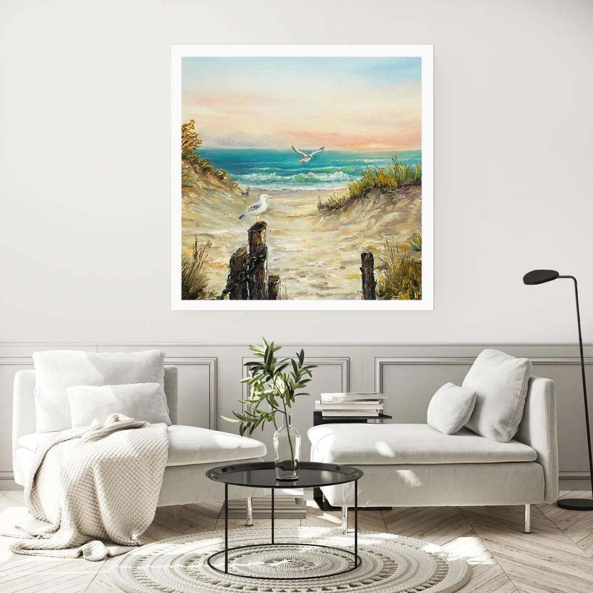 Plagát - Bezvetrie a samota - 50x50 cm