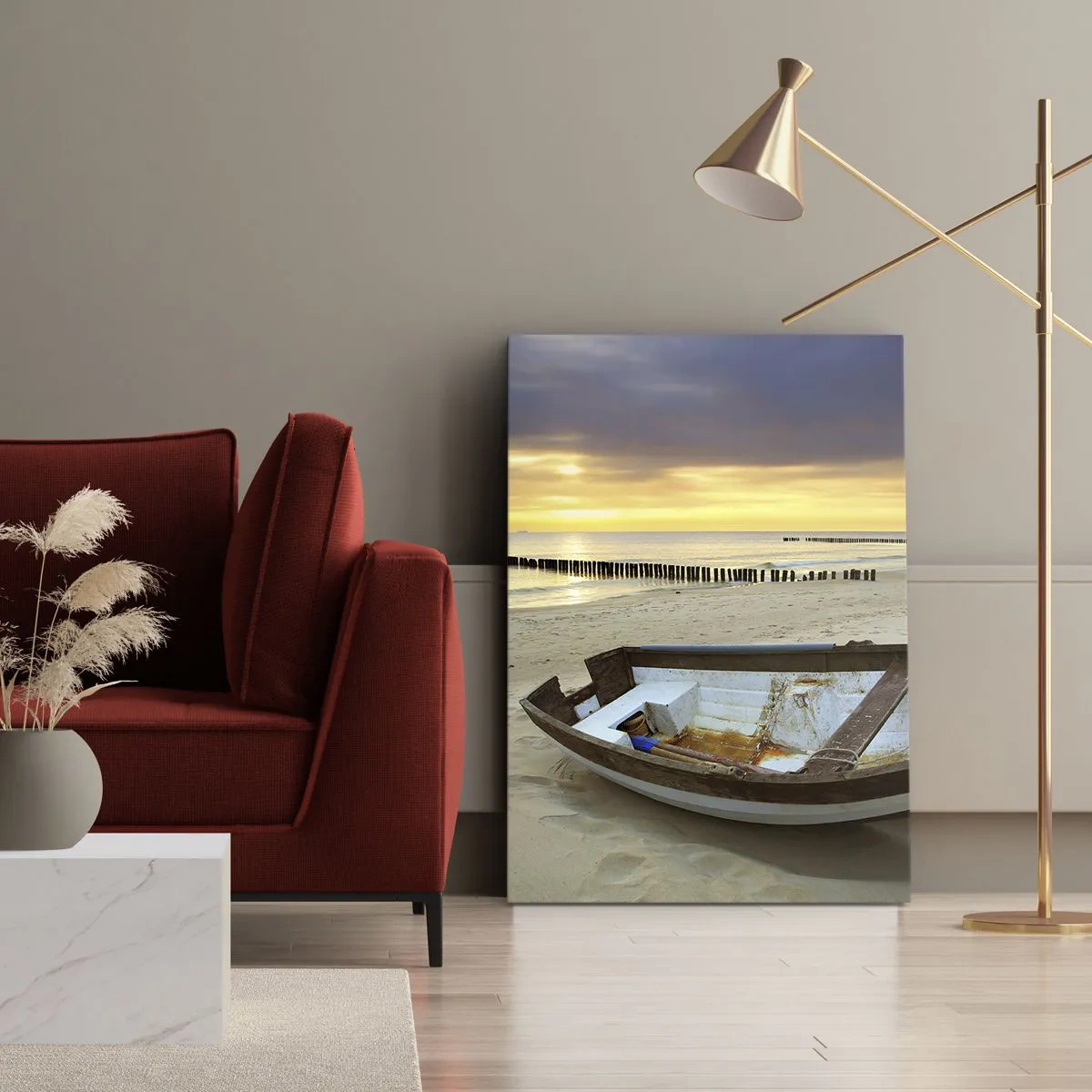 Obraz na plátne - Neexistuje krajšia pláž - 50x70 cm