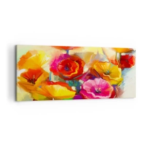 Obraz na plátne - Nielen červené - 100x40 cm
