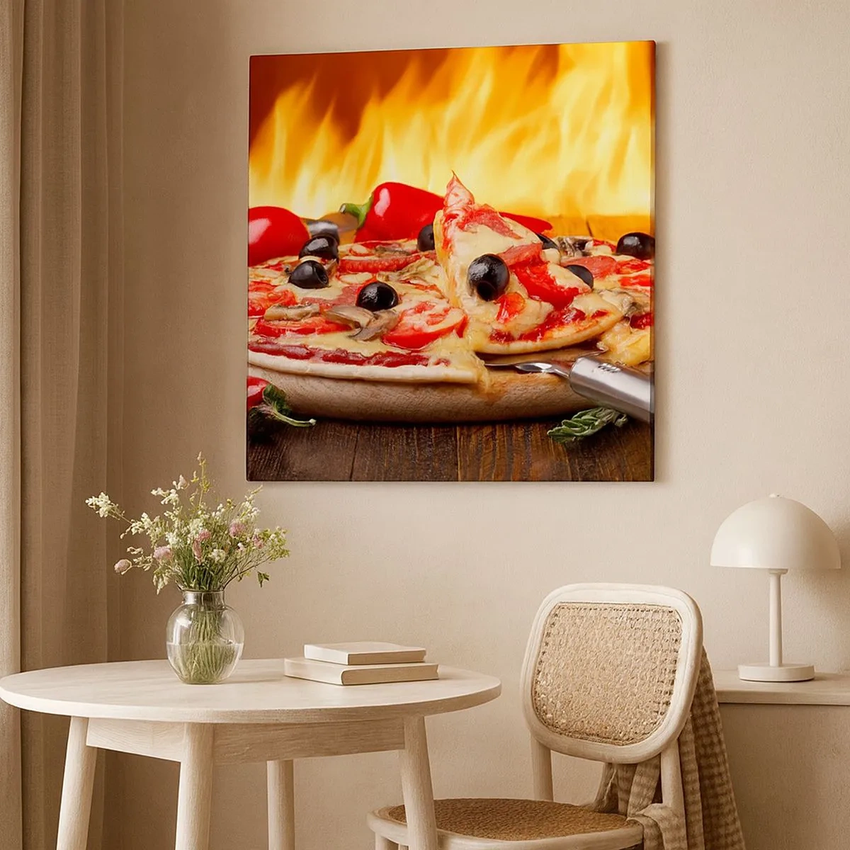 Obraz na plátne - From Italy with love - 30x30 cm